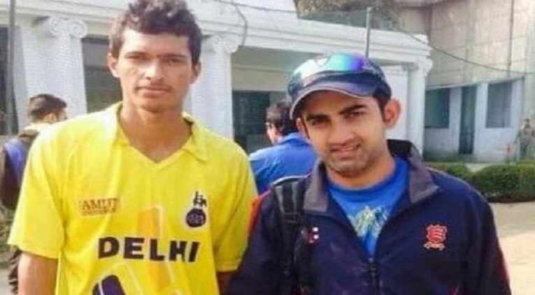 gambhir and saini old days