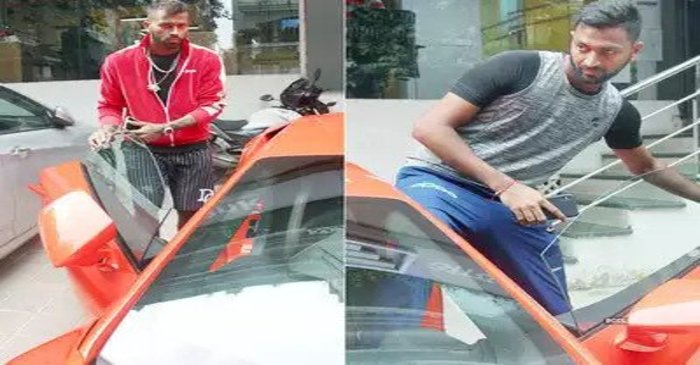 WATCH: Hardik and Krunal Pandya ride their brand new Lamborghini on the streets of Mumbai