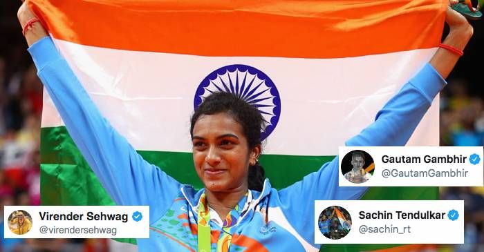 Cricket fraternity congratulates PV Sindhu on winning India’s first-ever gold in a World Badminton Championship