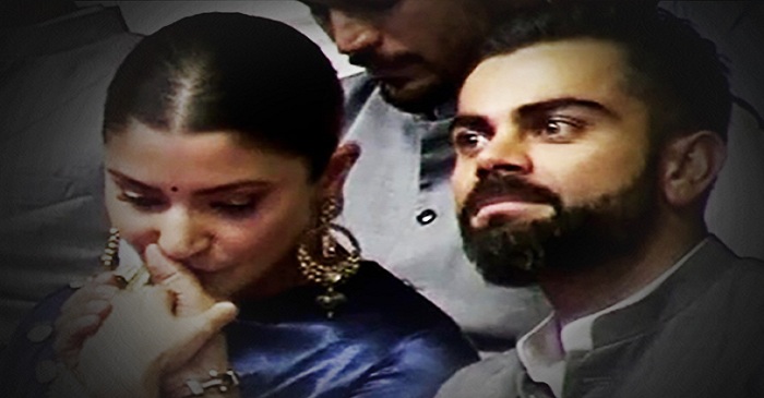 WATCH: Anushka Sharma kisses Virat Kohli’s hand as he misses his father at DDCA event