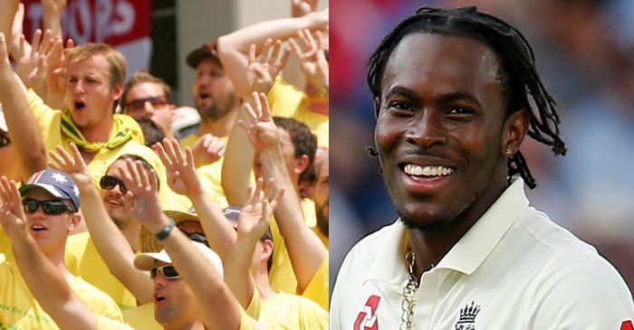 Australian fans thrown out of Old Trafford after asking Jofra Archer to show his passport