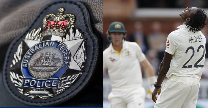 Australian Federal Police mocks England team as Aussies retain the Ashes Urn