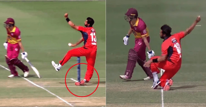 WATCH: South Australia bowler Wes Agar’s nasty fall against Queensland