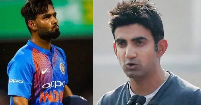 Gautam Gambhir slams Indian team management on how they are handling Rishabh Pant