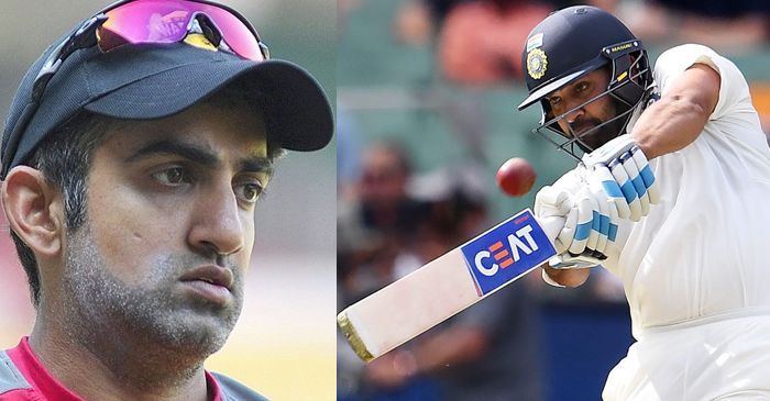 After Sourav Ganguly, Gautam Gambhir sides with Rohit Sharma to open in Tests