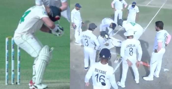 IND vs SA 3rd Test: Dean Elgar suffers a concussion after being hit by Umesh Yadav bouncer