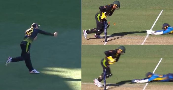 AUS vs SL 1st T20I: WATCH – Mic’d up Glenn Maxwell predicts a run-out on live TV and executes it himself