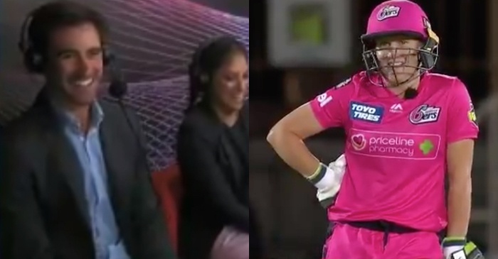 WATCH: Alyssa Healy pokes fun at Mitchell Starc during the WBBL|05 game