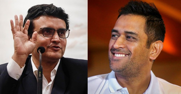 Sourav Ganguly reacts on MS Dhoni’s future after taking charge as BCCI president