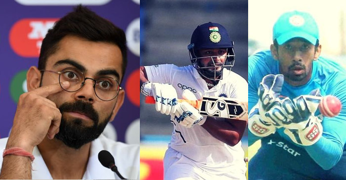 Twitter surprised by Virat Kohli’s decision to drop Rishabh Pant and pick Wriddhiman Saha for South Africa Tests