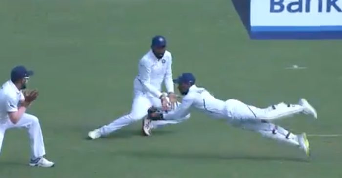 IND vs SA 2nd Test: WATCH – Wriddhiman Saha takes a brilliant diving catch to dismiss Theinus de Bruyn
