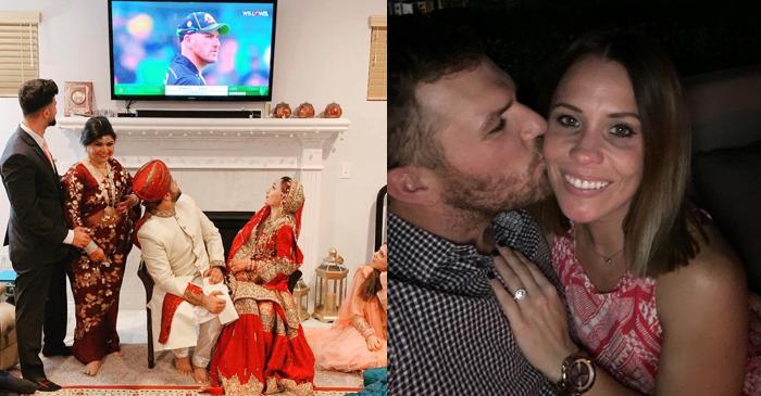 Couple watches Australia vs Pakistan T20I on wedding night in USA, gets surprise response from Aaron Finch