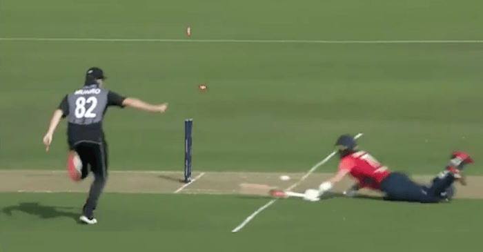 NZ vs ENG 3rd T20I: WATCH – Colin Munro hit the bullseye to run-out Sam Billings