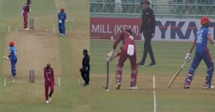AFG vs WI 1st ODI: Ikram Alikhil’s ‘brain fade’ moment leads to a comical run-out
