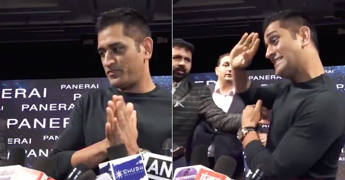 WATCH: ‘Don’t ask me till January’, says MS Dhoni on his international comeback