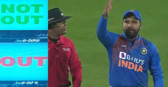 WATCH: Rohit Sharma uses cuss word at third umpire for out-not out gaffe during 2nd T20I against Bangladesh