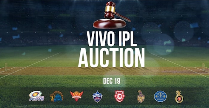 Indian Premier League (IPL) Auction 2020 LIVE Updates