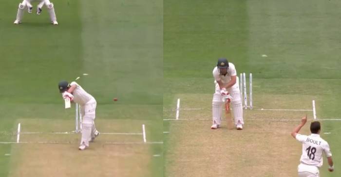 WATCH: Trent Boult bowls a ripper to dismiss Joe Burns on Day 1 of the Boxing Day Test