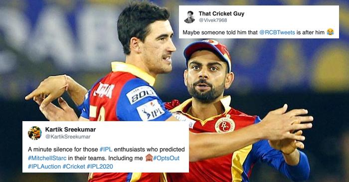 Twitter goes crazy as Aussie pace spearhead Mitchell Starc opts out of IPL 2020