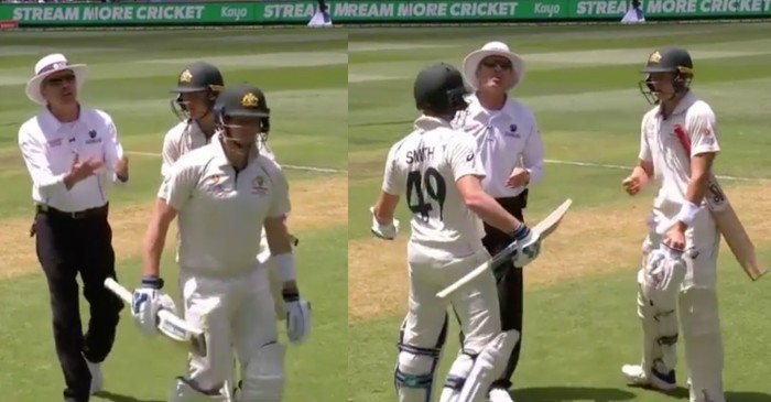 WATCH: Smith Smith blows up at umpire Nigel Llong in Boxing Day Test against New Zealand