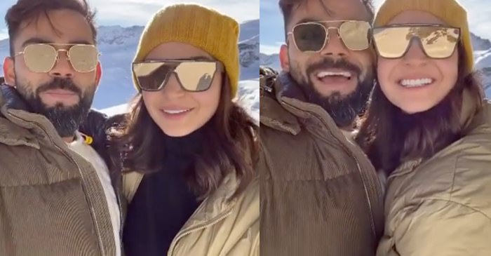 VIDEO: Virat Kohli and Anushka Sharma send New Year wishes to fans from their vacation in Switzerland