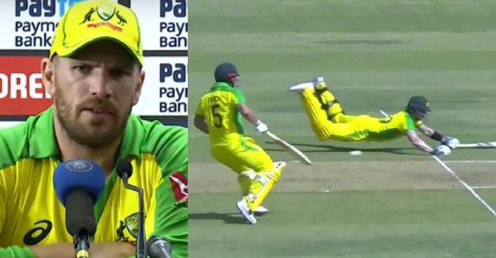 IND vs AUS: Aaron Finch gives a witty reply on his run-out incident with Steve Smith
