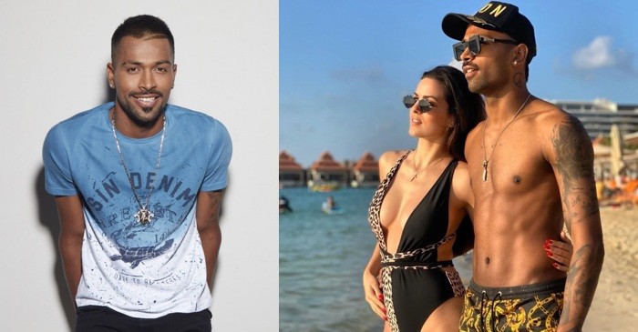 Hardik Pandya reacts after Natasa Stankovic shares a stunning picture with her fiance