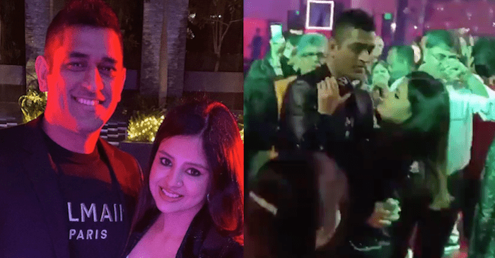 WATCH: MS Dhoni dances with wife Sakshi, celebrates New Year in style