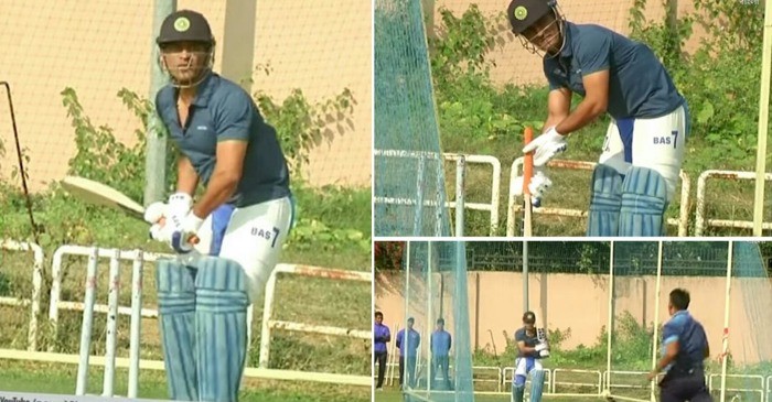 MS Dhoni starts practicing with Jharkhand Ranji team on the day of omission from BCCI’s annual contract list