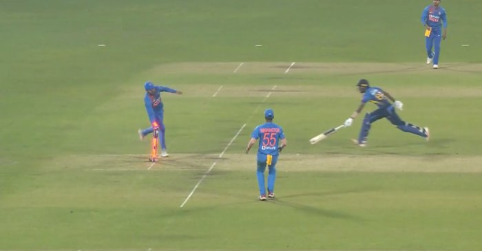 IND vs SL: WATCH – Manish Pandey’s presence of mind to run out Oshada Fernando during Pune T20I