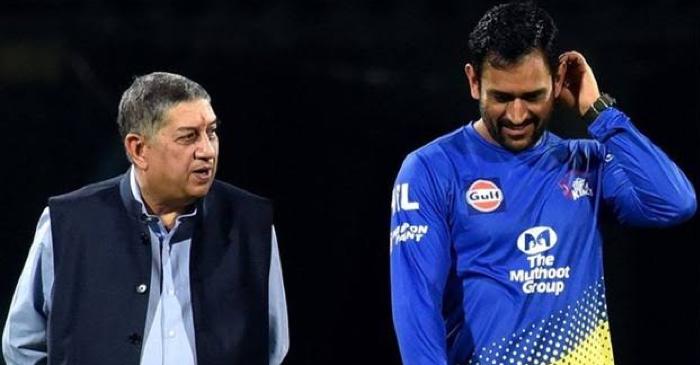 IPL: N Srinivasan spill beans on MS Dhoni’s future with Chennai Super Kings