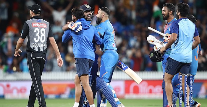 NZ vs IND: Cricketing world goes wild as Rohit Sharma wins it for India in the Super Over