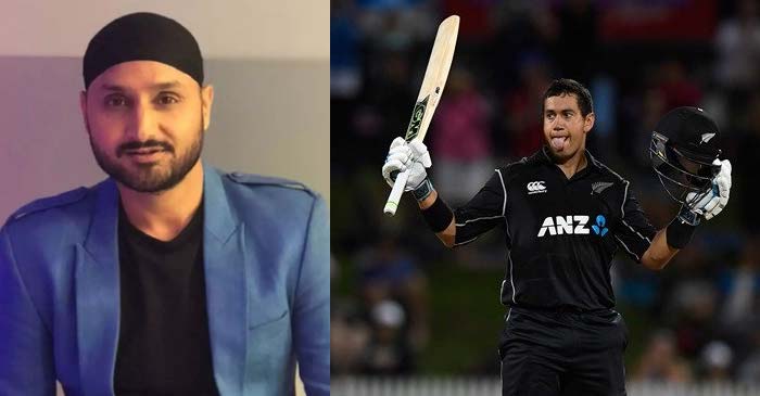 NZ vs IND: Harbhajan Singh takes dig at Ross Taylor’s ‘tongue poking’ celebration