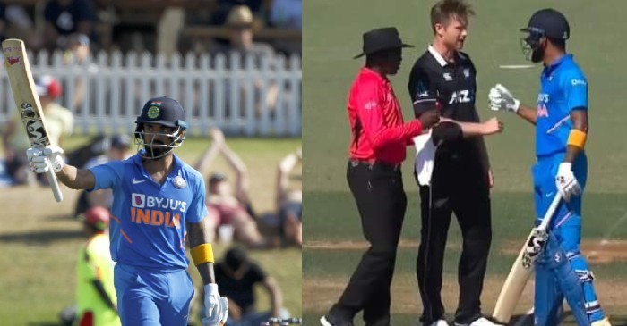 NZ vs IND: KL Rahul responds to Jimmy Neesham’s challenge on social media