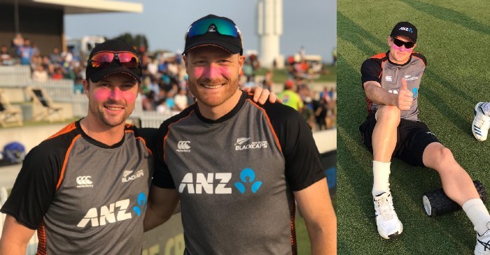 NZ vs IND: Here’s why New Zealand players applied pink color on their faces in the fifth T20I