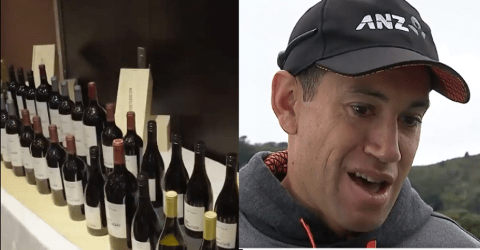 NZ vs IND: Ross Taylor responds hilariously after being felicitated with 100 bottles of wine for his 100th Test