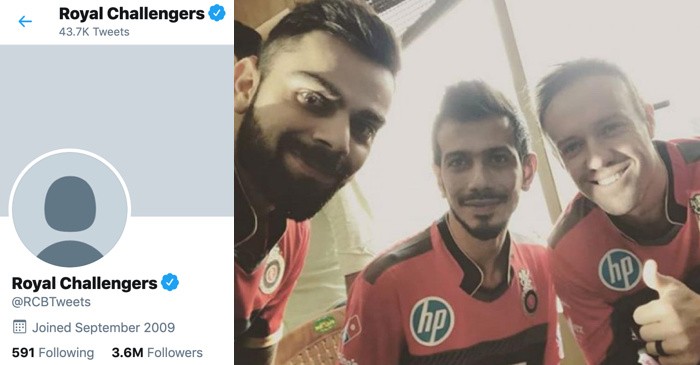 IPL 2020: RCB removes profile, cover pictures from social media; Yuzvendra Chahal and others left confused