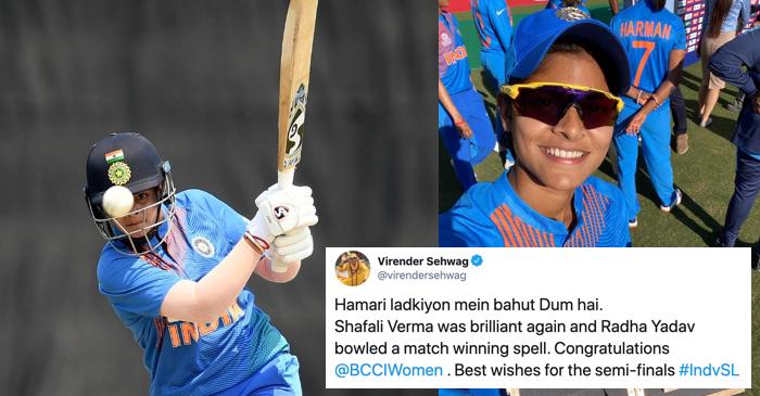 Women’s T20 World Cup: Sehwag, Laxman and others congratulate Team India on topping the group
