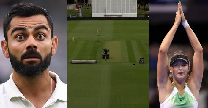 NZ vs IND: ‘Fitting tribute to Maria Sharapova’ – Fans come up with hilarious captions to the Christchurch pitch