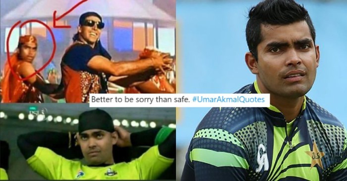 Twitterverse rips apart Umar Akmal with hashtag post caption blunder