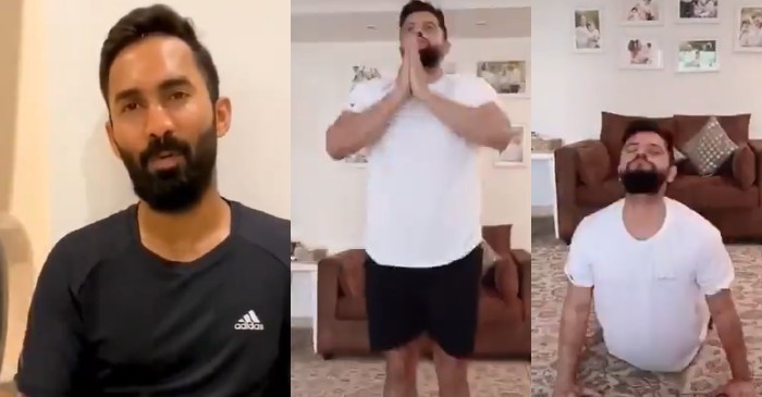 WATCH: This is how Dinesh Karthik, Suresh Raina are dealing with social distancing amid coronavirus outbreak