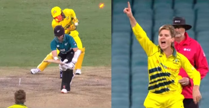 WATCH: Adam Zampa bamboozles Kane Williamson with an incredible wrong’un in first ODI
