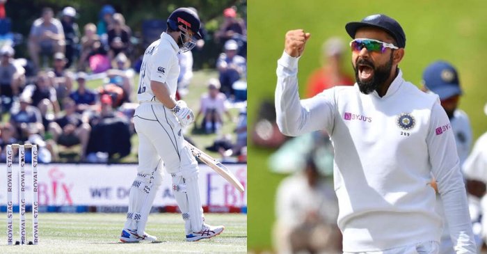 NZ vs IND: Virat Kohli’s fiery send-off to Kane Williamson sparks reactions