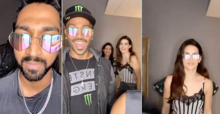 WATCH: Pandya brothers, Natasa and Pankhuri enjoy staying at home by dancing together