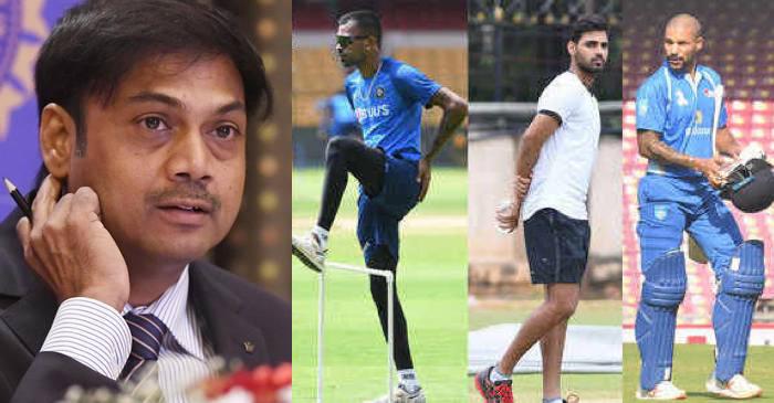 MSK Prasad gives update on Hardik, Bhuvi and Dhawan’s fitness before South Africa ODIs