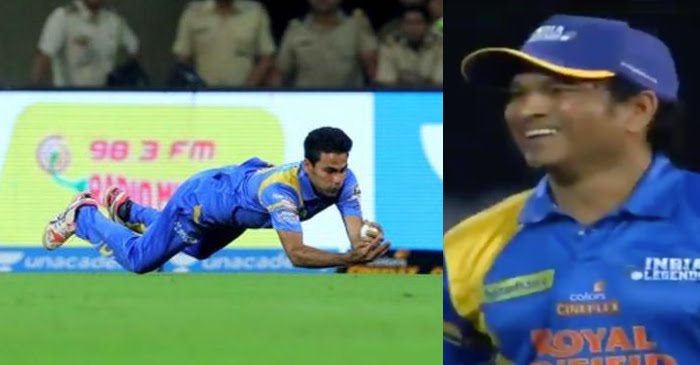 WATCH: Mohammad Kaif grabs two stunning catches against Sri Lanka Legends in Road Safety World Series
