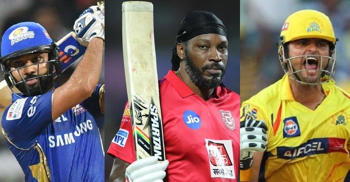 Top 5 batsmen with most sixes in IPL history