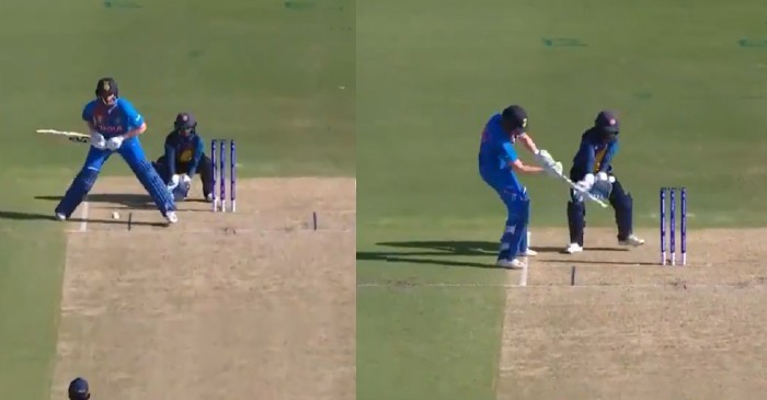 WATCH: Shafali Verma goes behind the stumps to smash a boundary in Women’s T20 World Cup