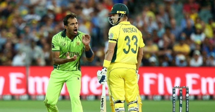 Shane Watson’s sledge which fired up Wahab Riaz in the 2015 WC quarter-final