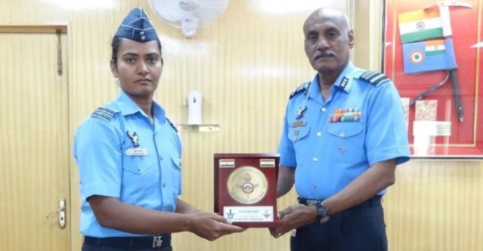 Indian Air Force felicitates Shikha Pandey for her outstanding show in Women’s T20 World Cup